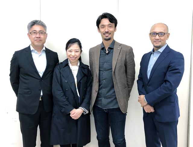 画像: 取材後、ミーハーに記念撮影!