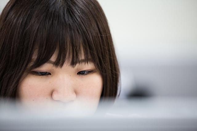 画像: 入社2年目(2017年撮影時)のオープン系担当のエンジニア。