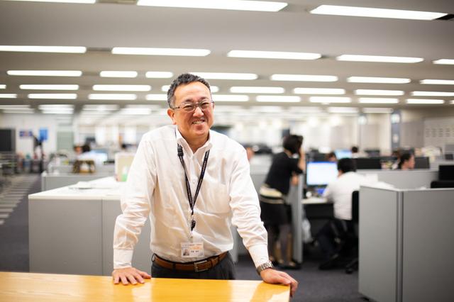 画像: 「サラメシ」は元からのファン。阿部さんと初めて対面した執行役員の齊藤