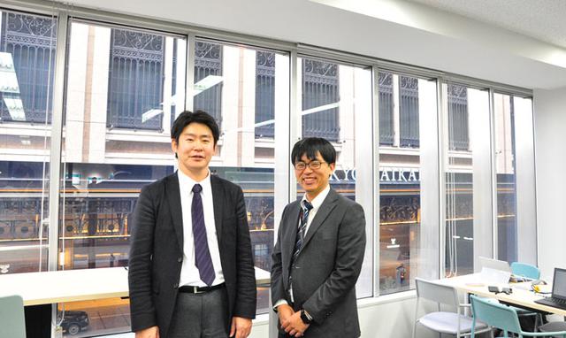 画像: プロトタイプ開発エリアで準備中