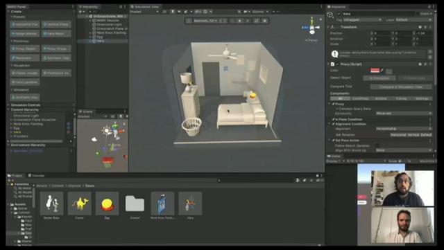 画像: Unity社が発売したMixed and Augmented Reality Studio (MARS) 。コンテンツ作成が容易に