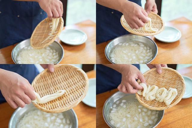 画像: 4 そうめんを盛り付ける