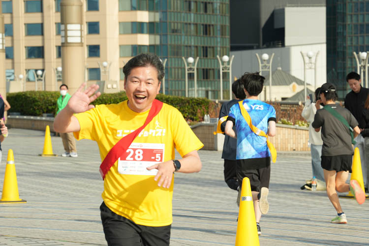 画像: 第8回大会から参加しているユニアデックスにおける最多出場選手です。会社の福祉会のランニング部にも所属していて、業務後や休日に皆で走りに行っているそう