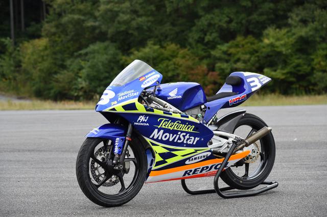 画像: RS125RW(2003) 124cc wining 131 races in World Gran-Prix . Dani Pedrosa won title in 2003 on this machine www.honda.co.jp