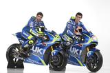 画像: Andrea Iannone (Left) Alex Rins (right) suzuki-racing.com