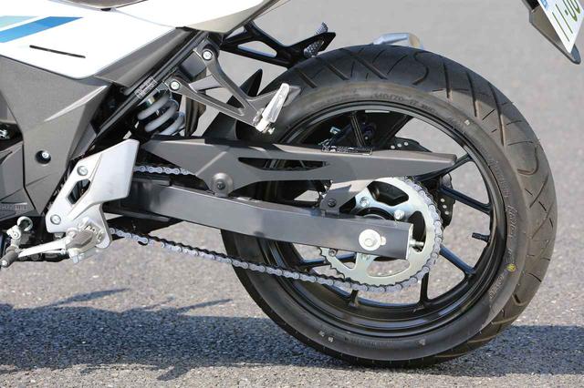 画像: Same as GSR, 7 ways adjustable rear mono shock. Petal brake disc. www.autoby.jp