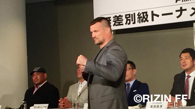 画像2: RIZIN会見速報【part.2】
無差別級トーナメントにミルコ電撃参戦‼︎
