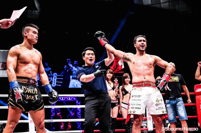 画像2: 日菜太、アルバート・クラウスに勝利。大晦日への出場をアピール。