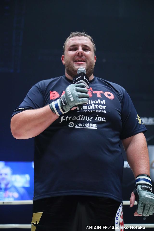 画像4: 第10試合 RIZIN トーナメントルール 5分 2R
藤田和之vsバルト
Cygames presents RIZIN FIGHTING WORLD GP 2016 無差別級トーナメント 開幕戦