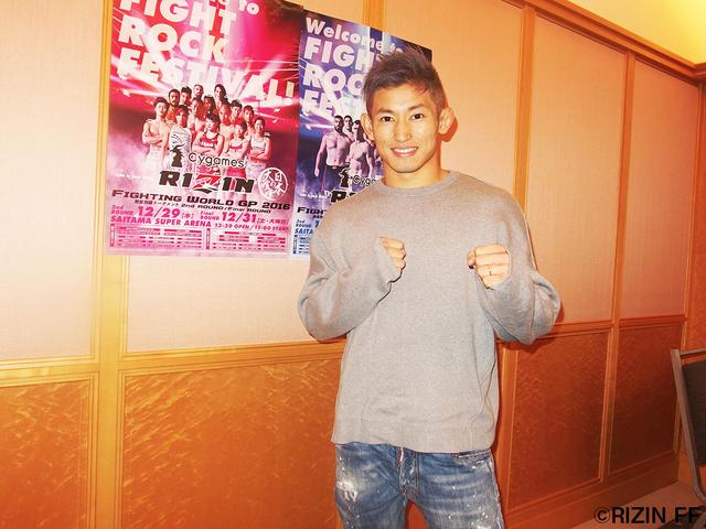 画像: 「MMAの選手と立ち技の選手の打撃の差をきっちり見せたいですね」