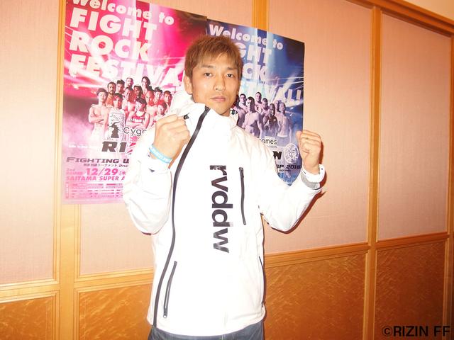 画像: 「絶対にいい試合になるという楽しみはあるし、『所とアーセン選手の試合が一番おもしろかったな』っていう試合になるようにします」