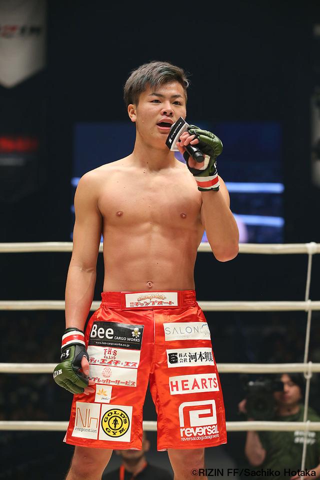 画像4: 第8試合 那須川天心 vs. ニキータ・サプン(試合結果詳細)
Cygames presents RIZIN FIGHTING WORLD GP 2016 無差別級トーナメント 2nd ROUND