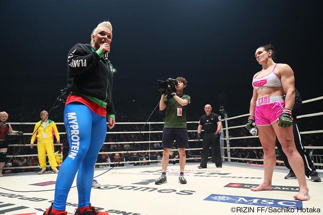 画像9: 第5試合 ギャビ・ガルシア vs. 堀田祐美子(試合結果詳細)Cygames presents RIZIN FIGHTING WORLD GP 2016 無差別級トーナメント Final ROUND