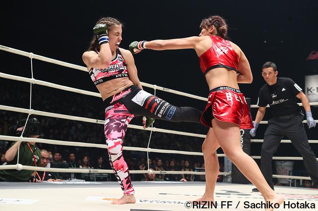 画像4: 第8試合 RENA vs. ハンナ・タイソン(試合結果詳細)Cygames presents RIZIN FIGHTING WORLD GP 2016 無差別級トーナメント Final ROUND