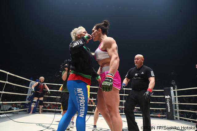 画像10: 第5試合 ギャビ・ガルシア vs. 堀田祐美子(試合結果詳細)Cygames presents RIZIN FIGHTING WORLD GP 2016 無差別級トーナメント Final ROUND