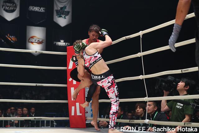 画像5: 第8試合 RENA vs. ハンナ・タイソン(試合結果詳細)Cygames presents RIZIN FIGHTING WORLD GP 2016 無差別級トーナメント Final ROUND
