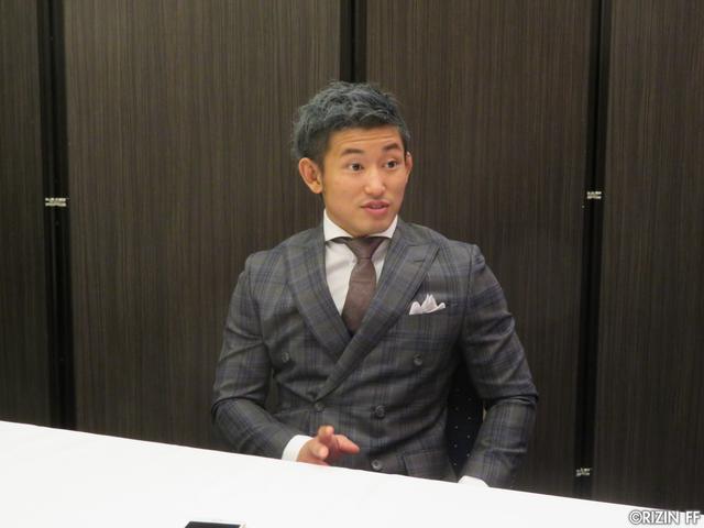 画像1: 「(飯伏)幸太さんはめちゃめちゃ面白いですよ。幸太さんのような魅せる試合ができて、なおかつ俺は勝ちにこだわっていきたいなと思ってますね」