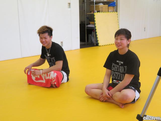 画像8: 大会直前! 那須川天心&浅倉カンナが公開練習!!