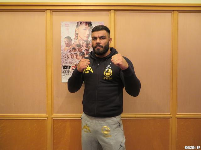 画像: 「日本も大好きなのでこのRIZINに残りたいと思っているし、今回の試合で勝って、次はRIZINのベルトを目指したいと思います」