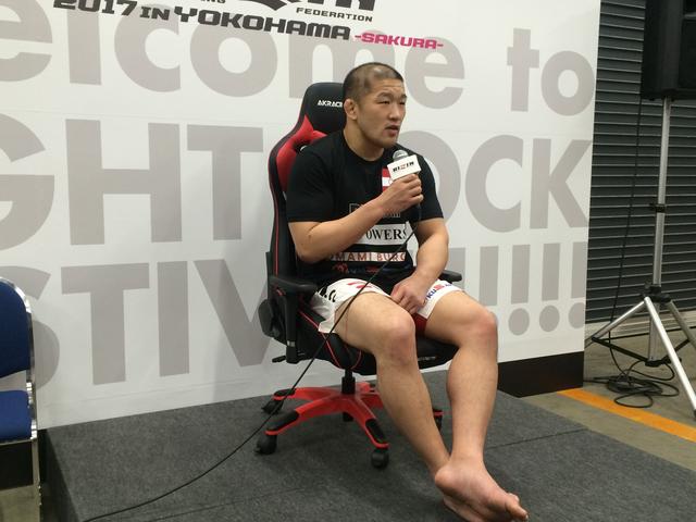画像: 石井慧 試合後インタビュー