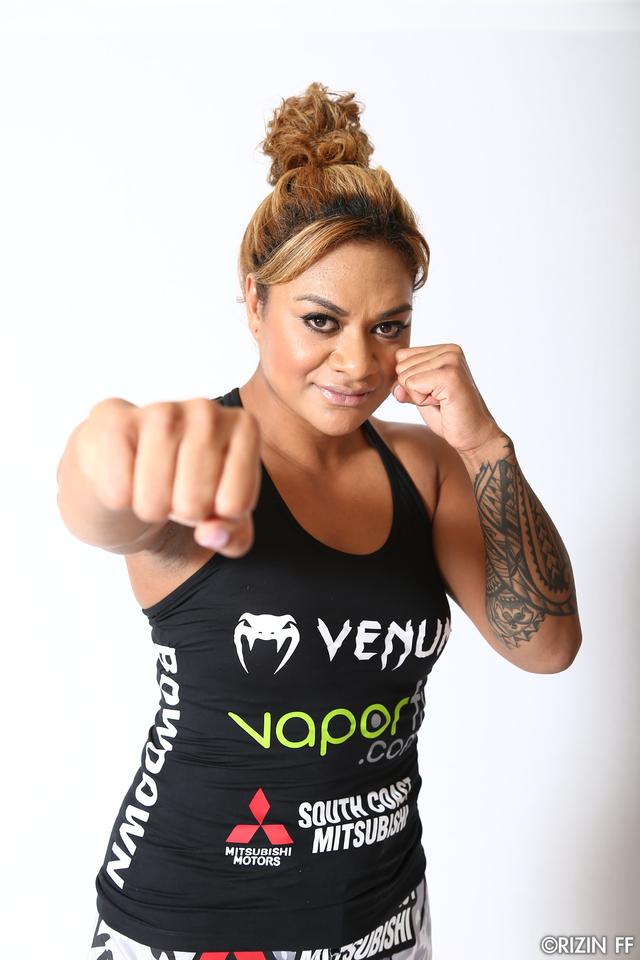 [インタビュー]再びRIZIN参戦！ レイディー・タパ、オフィシャルインタビュー RIZIN FIGHTING FEDERATION