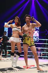 画像8: 第6試合 北岡 悟 VS. 矢地 祐介(試合結果詳細)RIZIN FIGHTING WORLD GRAND-PRIX 2017 バンタム級トーナメント 1st ROUND -夏の陣-