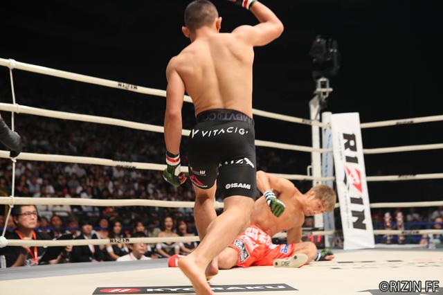 画像8: 第11試合 堀口 恭司 VS. 所 英男(試合結果詳細)RIZIN FIGHTING WORLD GRAND-PRIX 2017 バンタム級トーナメント 1st ROUND -夏の陣-