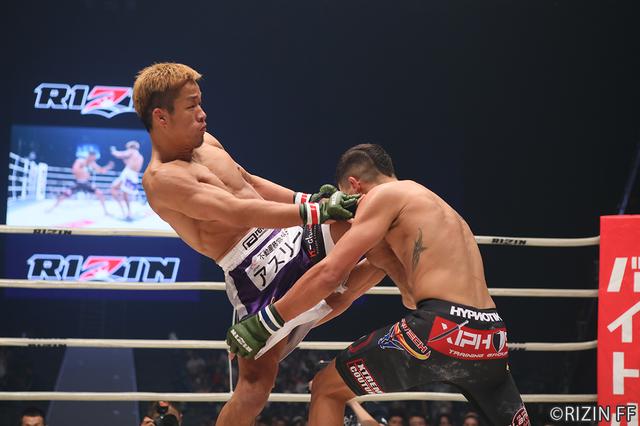 画像3: 第4試合 大塚 隆史 VS. アンソニー・バーチャック(試合結果詳細)RIZIN FIGHTING WORLD GRAND-PRIX 2017 バンタム級トーナメント 1st ROUND -夏の陣-