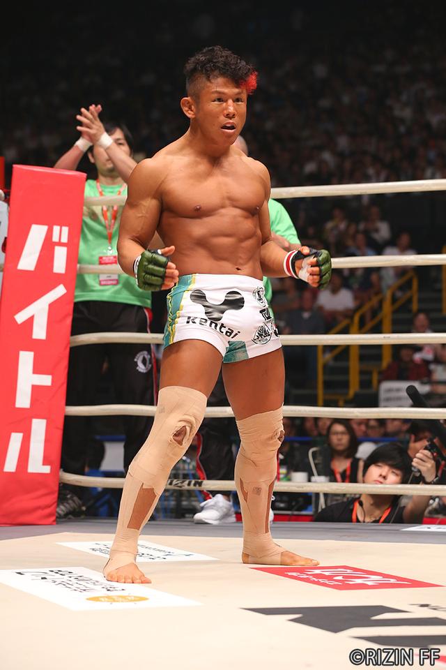画像2: 第6試合 北岡 悟 VS. 矢地 祐介(試合結果詳細)RIZIN FIGHTING WORLD GRAND-PRIX 2017 バンタム級トーナメント 1st ROUND -夏の陣-