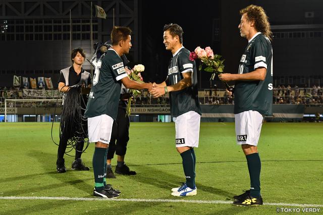 画像2: 「錦秀会グループpresents 永井秀樹引退試合
premium dream last match『OBRIGADO NAGAI』」にサッカー界のレジェンドたちが集結!
RIZINロゴ入りユニフォームを着用