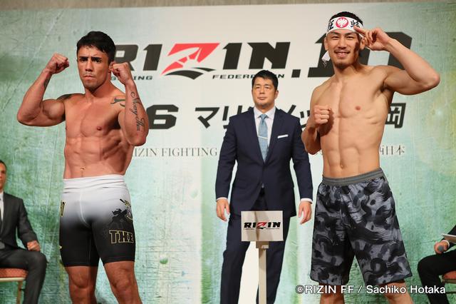 画像4: 5.6 『RIZIN.10』 —マリンメッセ福岡ー公式計量結果