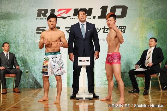 画像2: 5.6 『RIZIN.10』 —マリンメッセ福岡ー公式計量結果