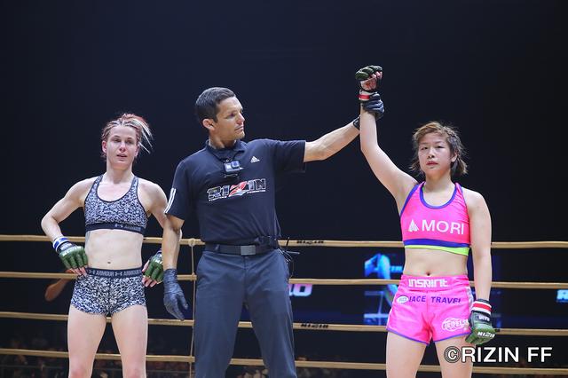 画像6: 女王カンナの2018年初戦は判定勝ち そして試合後、RENAがリマッチを要求!