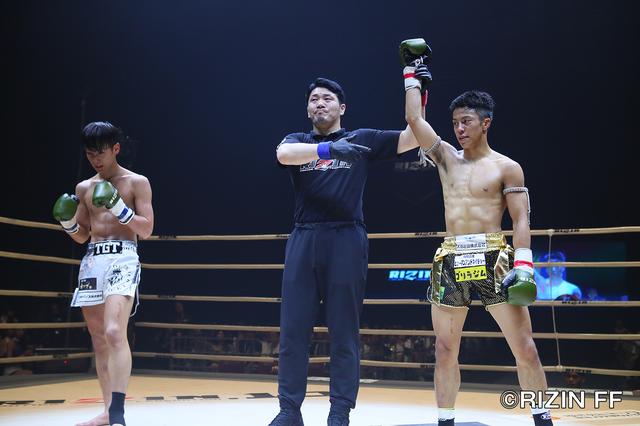 画像6: “西の神童”がついにRIZIN初勝利! 栄井大進も大器の片りんを見せる!!