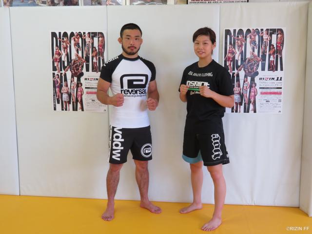 画像3: 【公開練習】
『RIZIN.11』浅倉カンナ、扇久保博正が公開練習!!