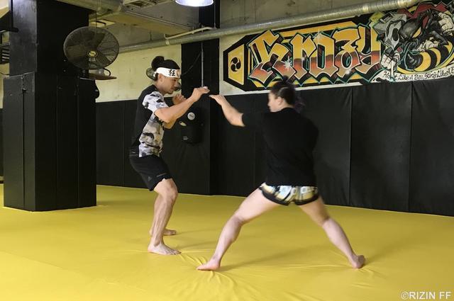 画像3: 【公開練習】8.12『RWEDDINGS presents RIZIN.12』
矢地祐介、KINGレイナが公開練習!!