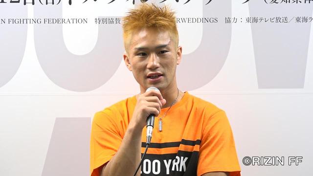 画像: 「内藤選手は蹴りが上手いので、ダメージが蓄積してしまいました。そこが予想以上でした」