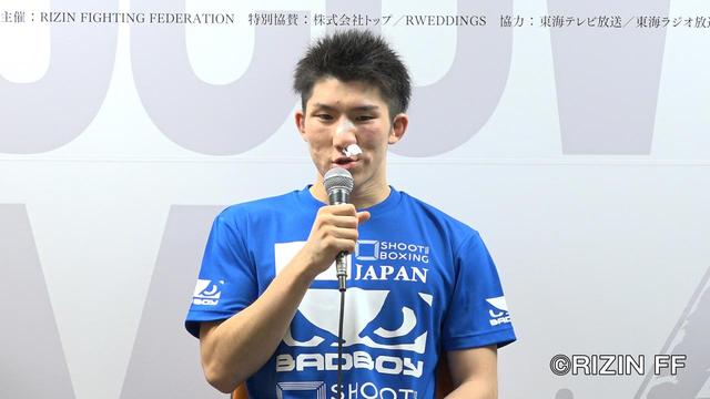 画像: 「1ラウンドKO狙ってたので……負けてしまって、悔しいの一言です」
