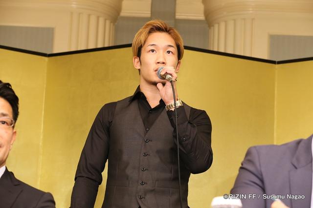 画像4: 9.30『RIZIN.13』カード発表記者会見
那須川天心vs堀口恭司 世紀の一戦が実現!