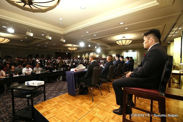 画像19: 9.30『RIZIN.13』カード発表記者会見
那須川天心vs堀口恭司 世紀の一戦が実現!