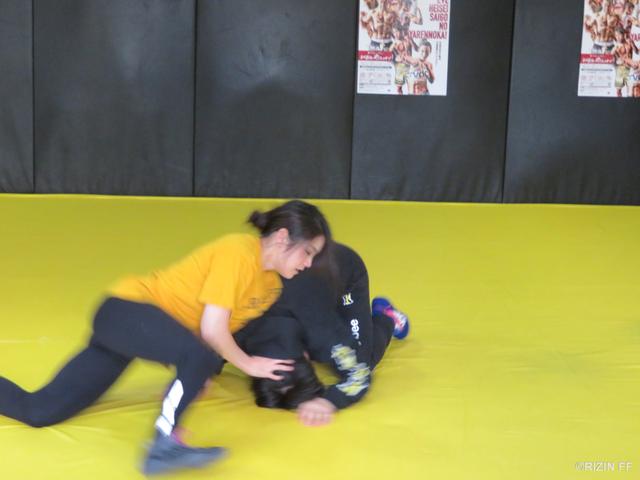 画像3: 【公開練習】
『Cygames presents RIZIN 平成最後のやれんのか!』
川村虹花、あいが合同公開練習!!