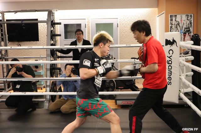 画像2: 【公開練習】
那須川天心、白鳥大珠が公開練習!!