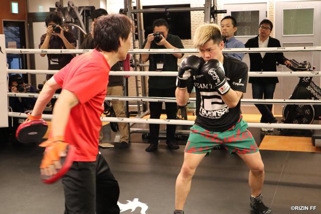 画像1: 【公開練習】
那須川天心、白鳥大珠が公開練習!!
