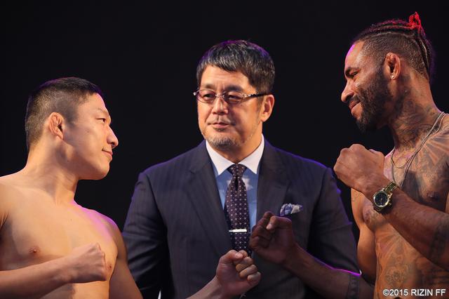 画像4: 『Cygames presents RIZIN 平成最後のやれんのか!』
『Cygames presents RIZIN.14』公開計量