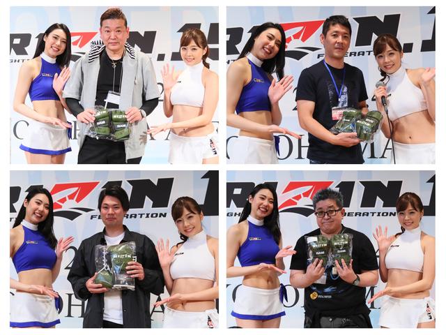 画像: BINGOやオークションには実際に試合で使用された貴重な選手のサイン入りグローブも多数登場した。