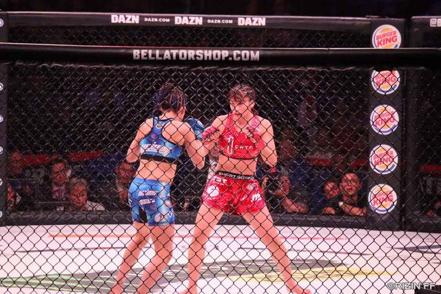 画像1: RENA、Bellatorデビュー戦で勝利ならず