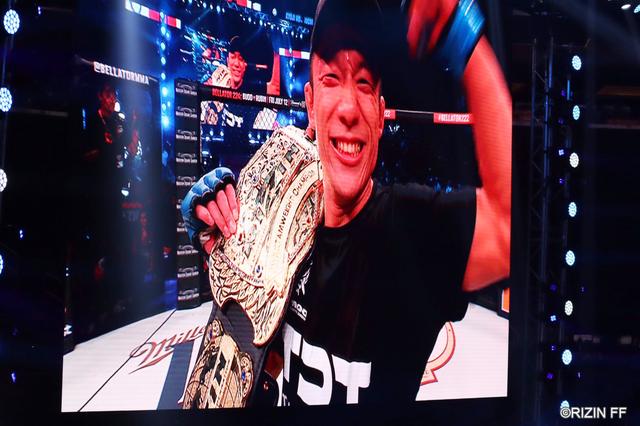 画像6: 堀口恭司、Bellatorバンタム級タイトルマッチを制し二大プロモーション同時制覇達成!