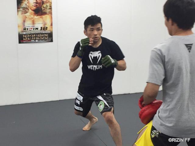 画像2: 「ウルトラソウルを見せて自分が世界一だと証明する」GOOD SPEED presents RIZIN.18 に出場する越智晴雄が練習を公開!