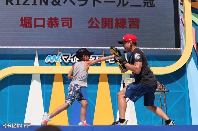 画像6: 「将棋みたいに詰めて、最終的に決める」GOOD SPEED presents RIZIN.18に出場する堀口恭司が『THE ODAIBA2019 』で練習を公開!