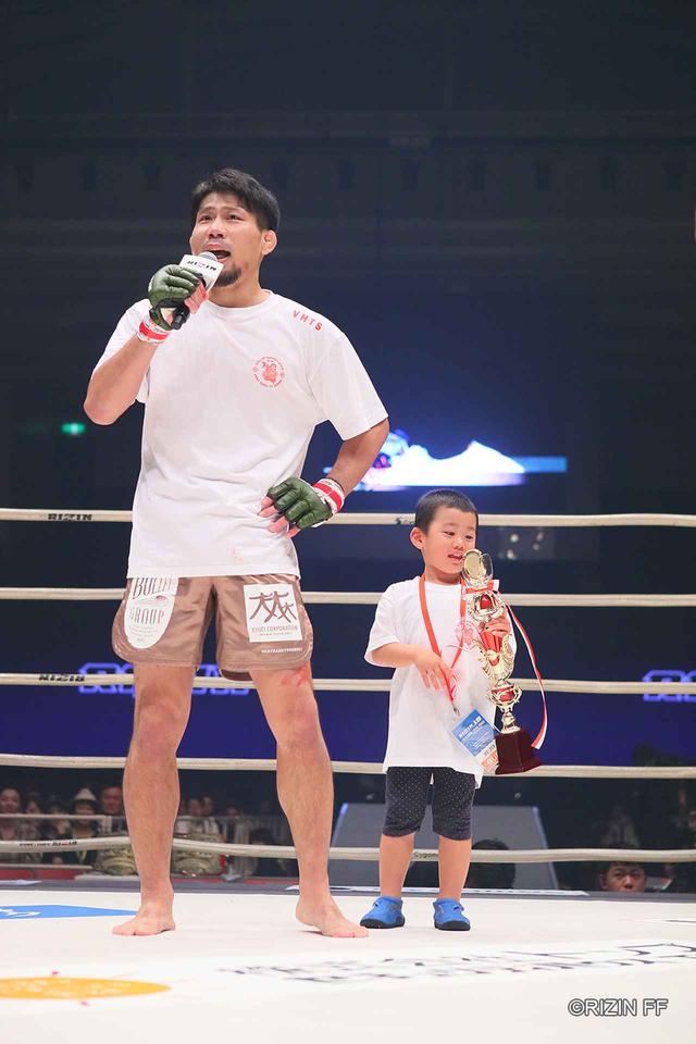 画像: 勝利者コメント